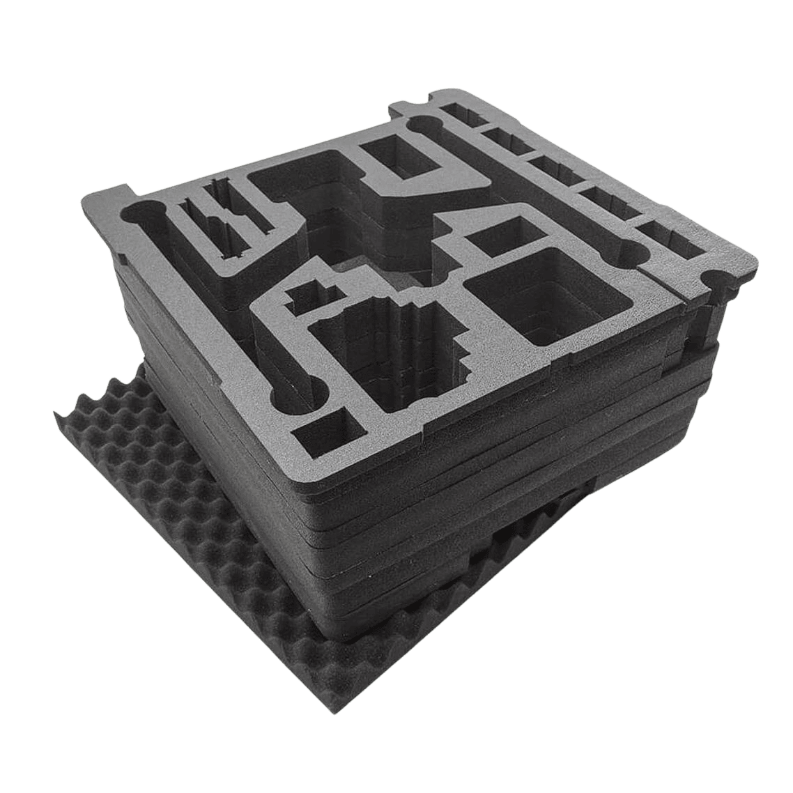 Mehrschichtige CNC-gefräste Schaumstoffeinlage von SANTOX